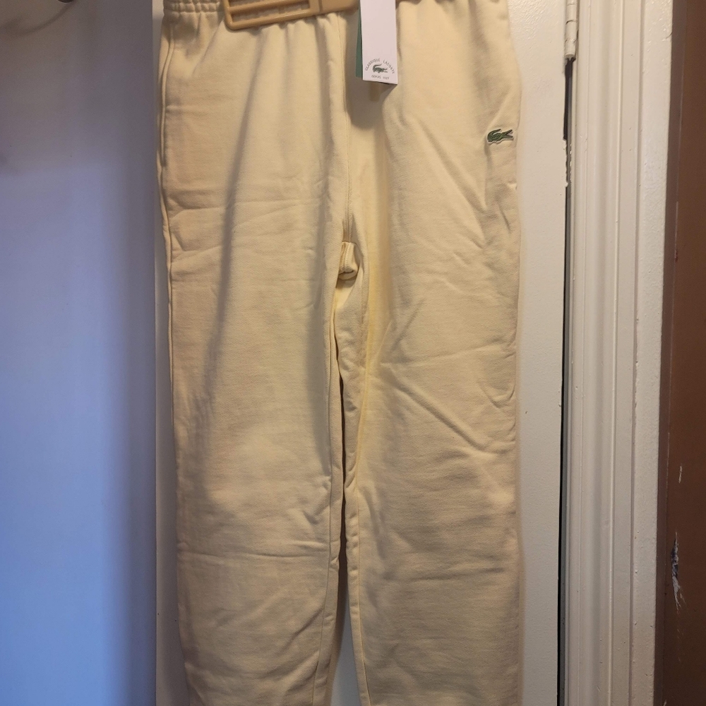 Lacoste Sweat pants Beige Sizes-Med., XL